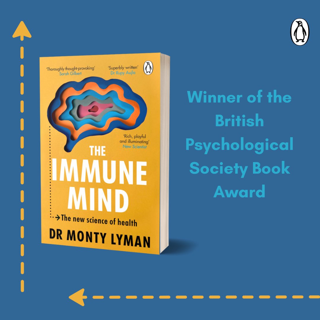 It’s paperback day! Many thanks to the team at Transworld for the gorgeous jacket. If you’re interested in the burgeoning, thrilling (and somewhat controversial) world of the immune-mind relationship, do pick up a copy from your local bookshop!