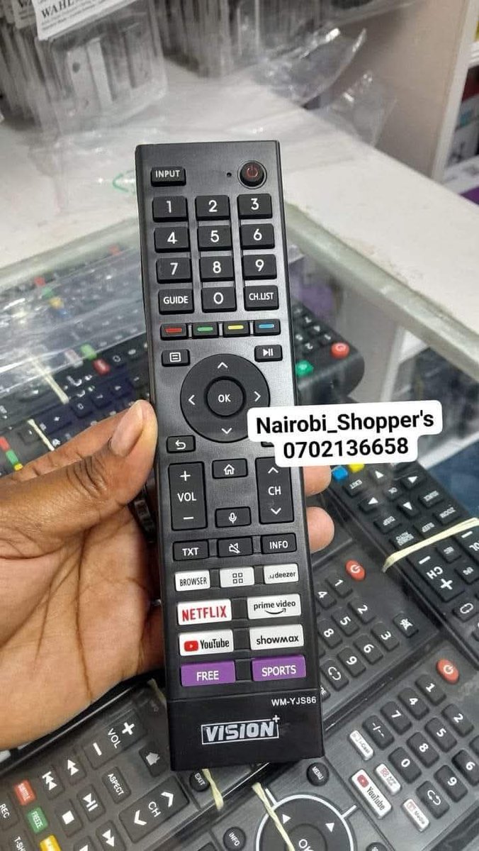 PhydelisM's tweet image. Remotes for Sale at our shop

All Remotes Available.
Contact: 0702136658 

Location: Nairobi CBD, Accra Road/ Munyu Road Junction, Scorpio Business Center first floor Shop F7. ( At the 4NTE Nakuru Sacco Stage)

#Tvremote #tvremotecontrol #nairobikids #kidstablets #Aoko #BREAKING