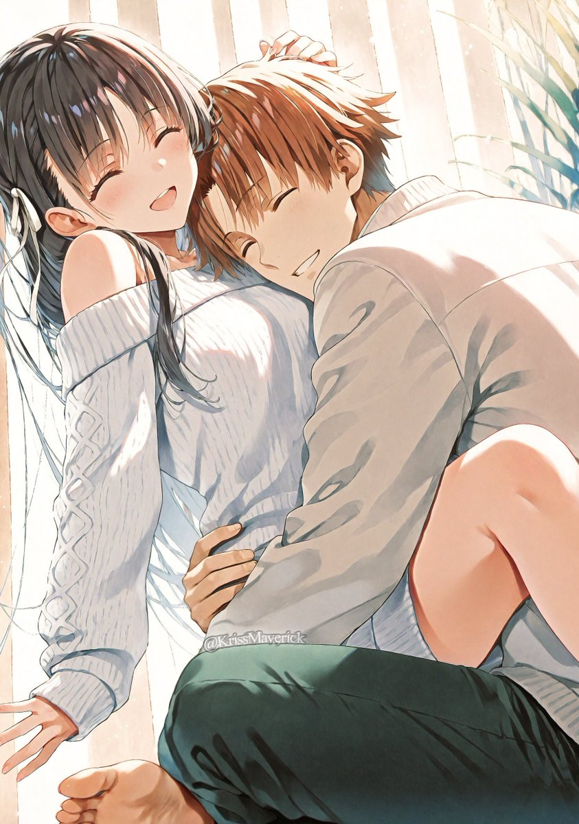 Holding her tight #you_zitsu #よう実 #清鈴 #堀北鈴音 #堀北 #鈴音