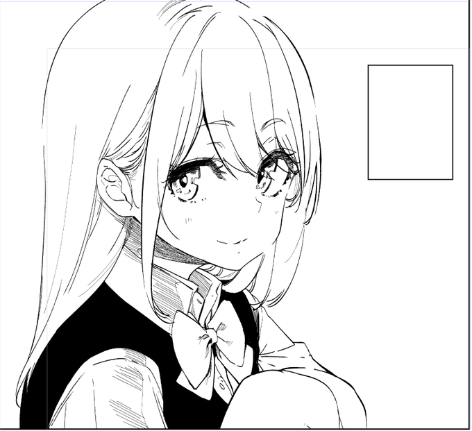 今日も順調にペン入れしていく
#かな天 