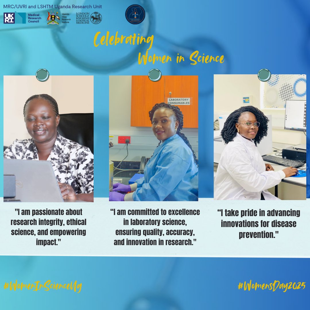 Controlled Human Schistosoma mansoni Study (@schiug) on Twitter photo This Women’s History Month, we celebrate amazing contributions of women in our <a href="/SChiug/">Controlled Human Schistosoma mansoni Study</a> study-pioneering breakthroughs, innovations, and advancing scientific progress that protect global health in their different capacities
#WomensDay2025 #WomenInScience
<a href="/MRC_Uganda/">MRC/UVRI and LSHTM Uganda Research Unit</a> <a href="/wellcometrust/">Wellcome</a> This Women’s History Month, we celebrate amazing contributions of women in our <a href="/SChiug/">Controlled Human Schistosoma mansoni Study</a> study-pioneering breakthroughs, innovations, and advancing scientific progress that protect global health in their different capacities
#WomensDay2025 #WomenInScience
<a href="/MRC_Uganda/">MRC/UVRI and LSHTM Uganda Research Unit</a> <a href="/wellcometrust/">Wellcome</a>