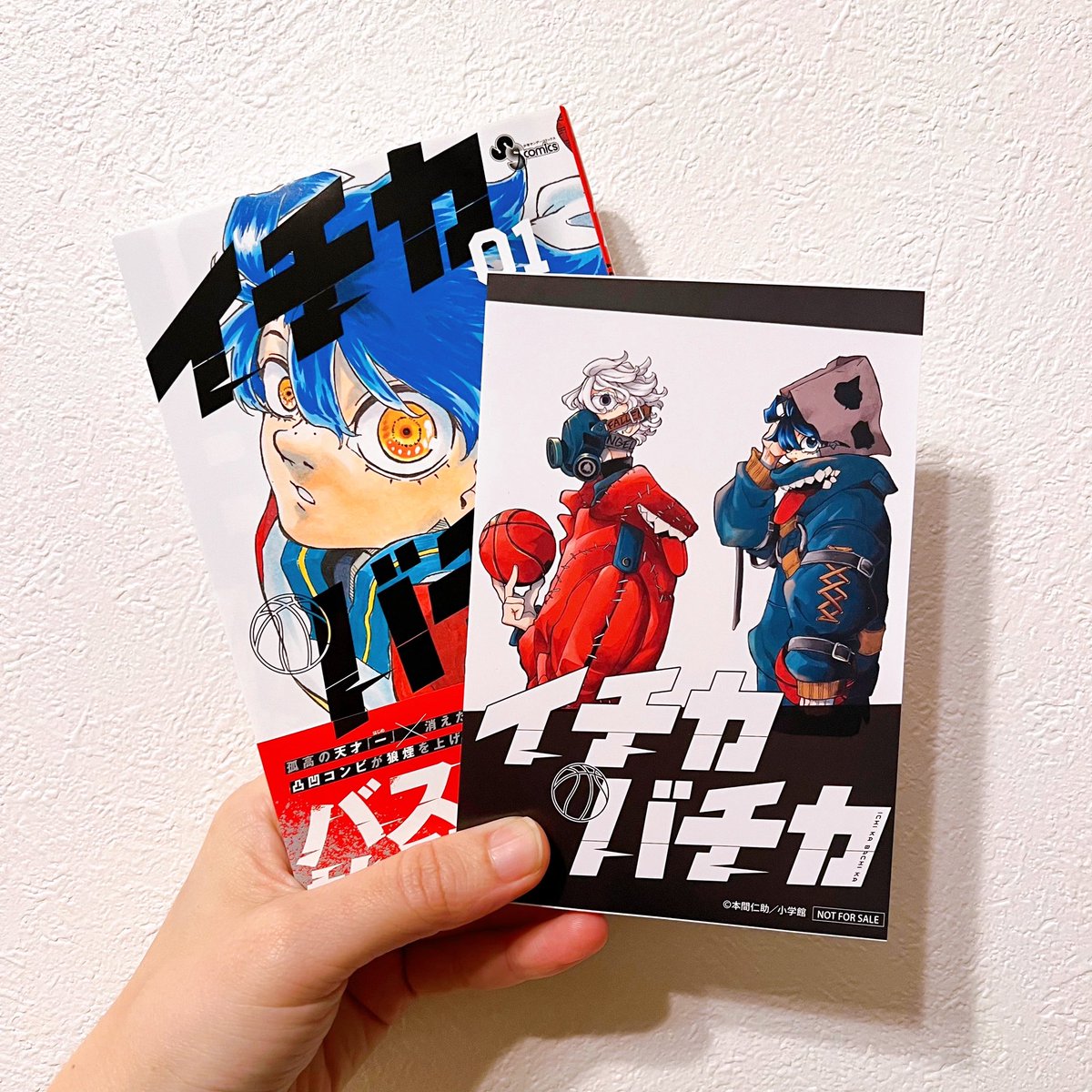 試し読みでグググときたので
1巻買ってしまった！🏀✨
天才ﾌﾟﾚｰﾔｰ一(はじめ)に才能を見出された
弱小ﾁｰﾑﾏﾈｰｼﾞｬｰ八(わかつ)。
彼の能力が作用して最強コンビが
ﾊﾞｽｹｯﾄﾎﾞｰﾙを更に面白くする！
早よ2巻読みたい❤️‍🔥
#イチカバチカ #漫画
