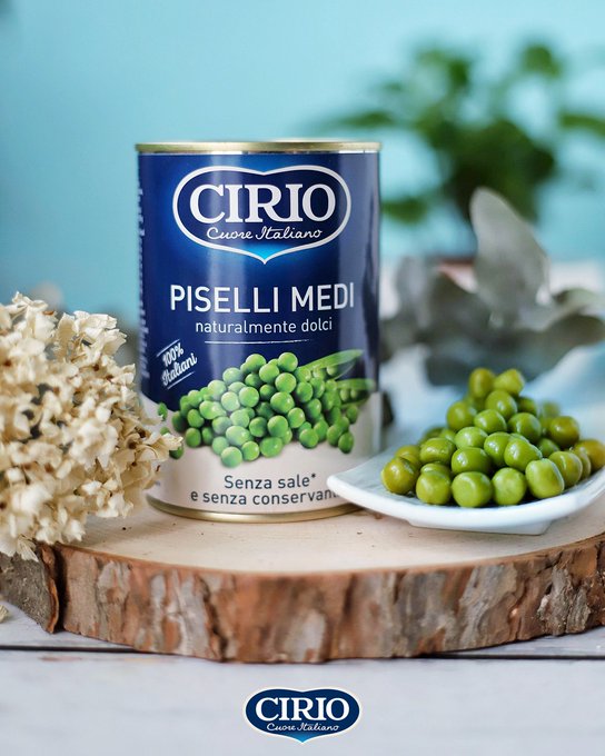 Naturalmente dolci, delicati e freschi: i #piselliCirio sono coltivati esclusivamente in Italia e sono l'ingrediente sano e sfizioso con cui dare un tocco in più alle tue ricette, dai primi piatti ai contorni. E tu, in quali ricette ami utilizzarli?❤️
