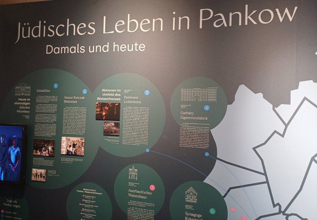 Kei_Nie_'s tweet image. Gestern wurde im ehemaligen Jüdischen Waisenhaus in Berlin-Pankow (Berliner Straße) eine Ausstellung über das Haus, die damit verbundene deutsch-jüdische Geschichte und jüdisches Leben in #Pankow eröffnet.