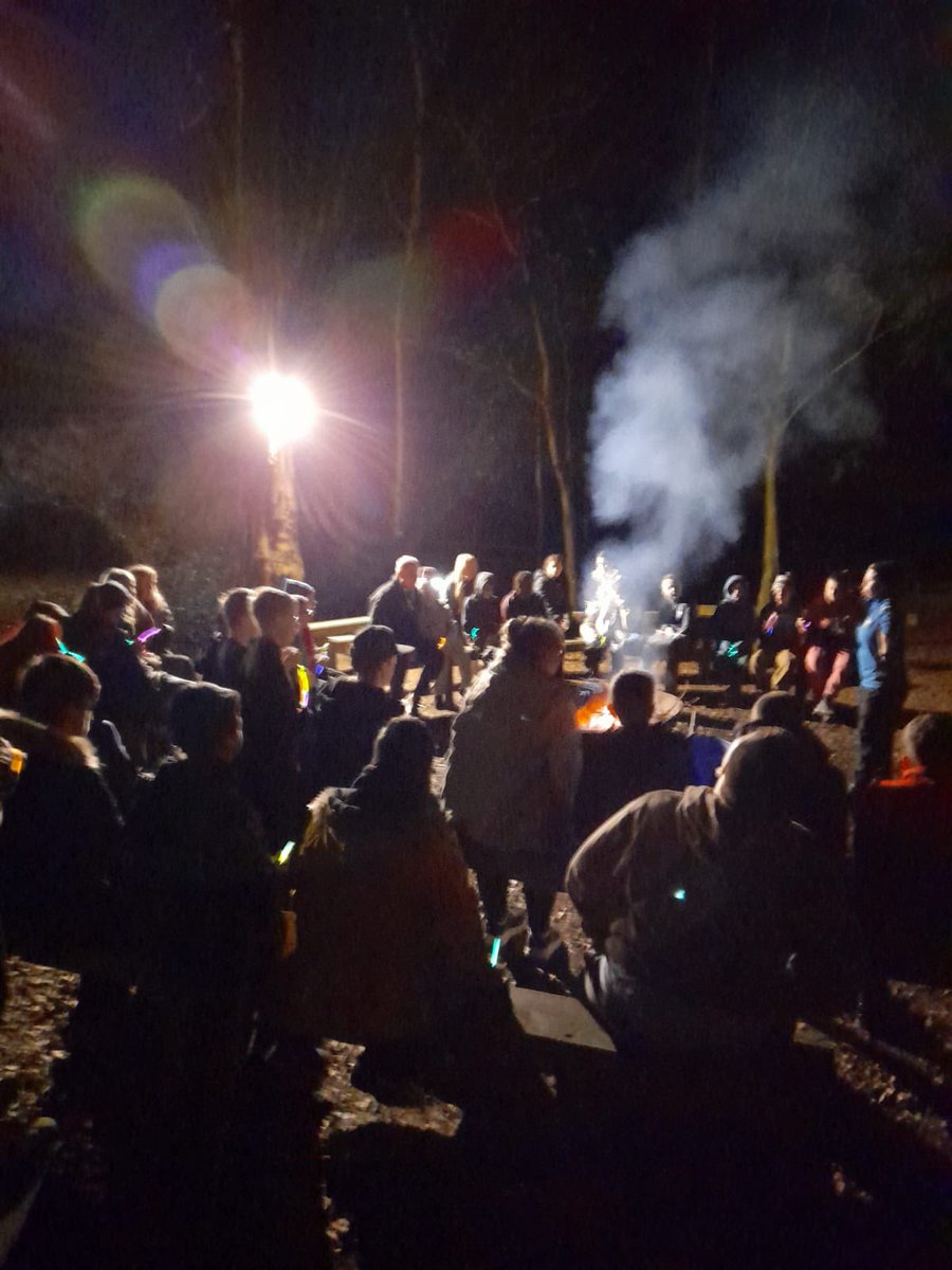 AbbotsLeaSchool's tweet photo. PGL 2025 Night 1 - CAMPFIRE 🔥 🏕️ Our students thoroughly enjoyed singing songs, playing games and roasting marshmallows around the campfire! #eveningactivity #PGL https://t.co/BF1Xd2B8tZ