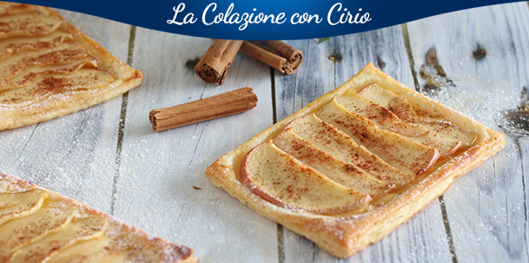 Il nostro #giovedì comincia con il profumo delle #sfogliatine di mele e crema all'olio buff.ly/2IXwtSm Buongiorno! 😋🍎