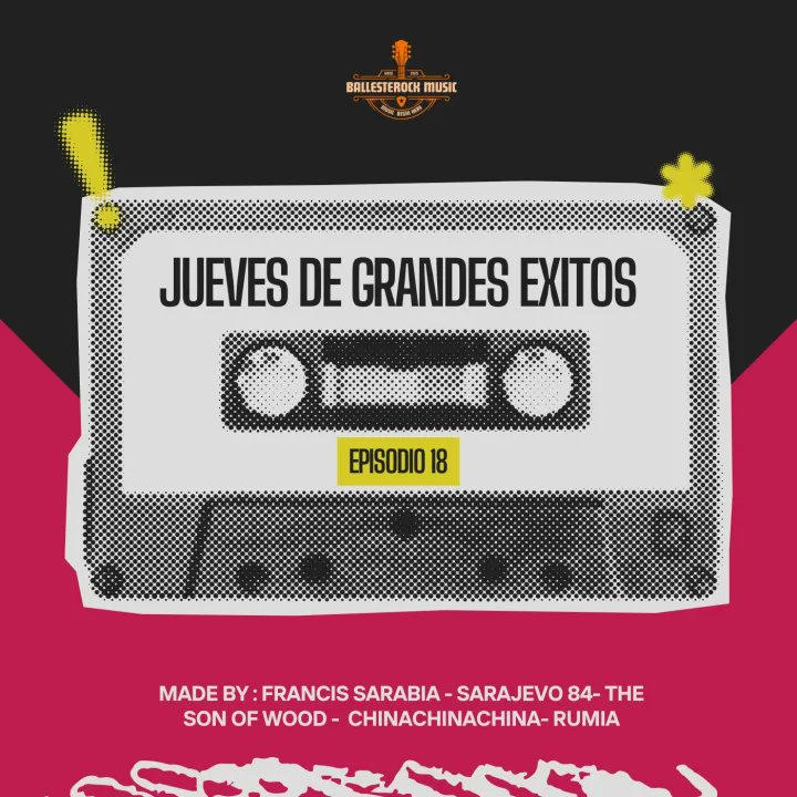 Nos damos una vuelta por nuestra sección de Grandes Exitos.
ballesterockmusic.com/2025/03/06/jue…