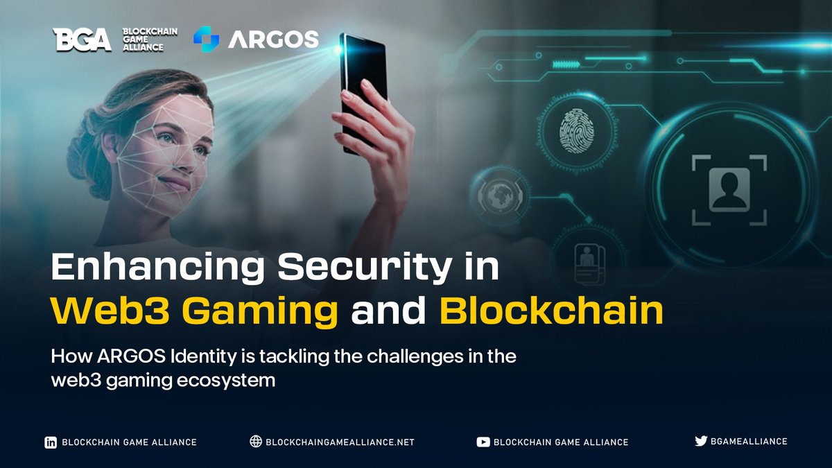 Blockchain Game Alliance (@bgamealliance) on Twitter photo 🔒 Enhancing Security in Web3 Gaming & Blockchain 🎮
How <a href="/argoskyc/">ARGOS Identity: AI-Powered Identity Platform</a> is tackling key challenges in the Web3 gaming ecosystem after catching up with <a href="/bryan_noller/">Bryan Noller ARGOS Identity</a>, Director of Sales.
✅ Preventing Sybil Attacks
✅ Securing Airdrops
✅ Real-Time Verification
A future built on 🔒 Enhancing Security in Web3 Gaming & Blockchain 🎮
How <a href="/argoskyc/">ARGOS Identity: AI-Powered Identity Platform</a> is tackling key challenges in the Web3 gaming ecosystem after catching up with <a href="/bryan_noller/">Bryan Noller ARGOS Identity</a>, Director of Sales.
✅ Preventing Sybil Attacks
✅ Securing Airdrops
✅ Real-Time Verification
A future built on