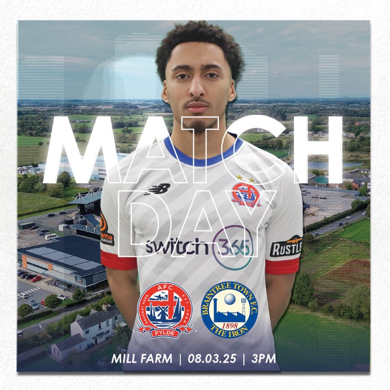 Mill Farm Matchday🤩

#BornToBeFylde