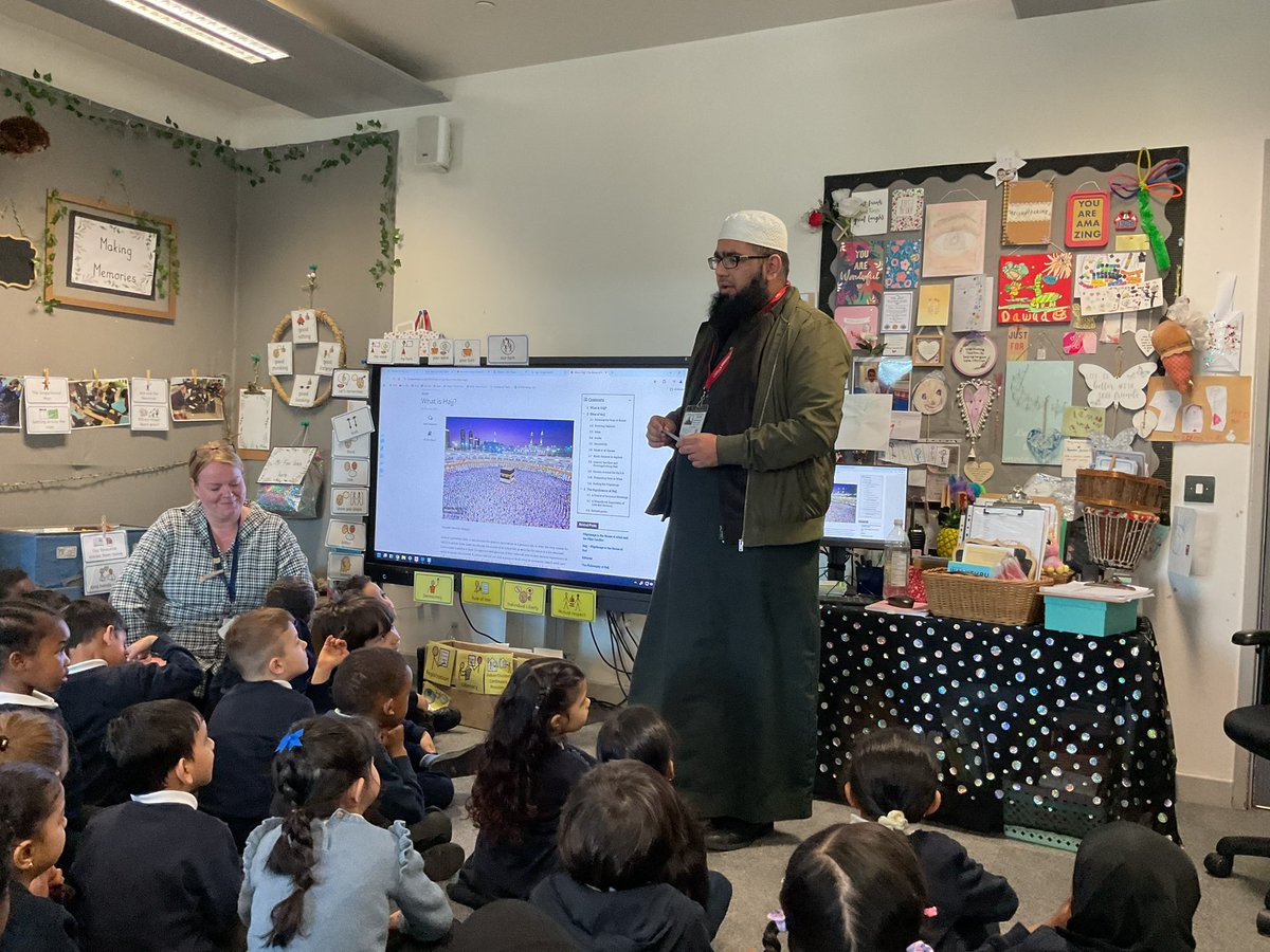 Dipika Patel (@dipika4patel) on Twitter photo Mr Ali came to visit our Reception to teach us about Islam, and how Muslims celebrate Ramadan. We learnt so much about this special celebration, and the amazing work <a href="/Masjidalfalaah/">Masjid Al-Falaah</a> does for the community. Thank you to Adil, for arranging this for us.
<a href="/LozellsPrimary/">LozellsPrimarySchool</a> <a href="/LozellsJH/">Miss Hocking</a> Mr Ali came to visit our Reception to teach us about Islam, and how Muslims celebrate Ramadan. We learnt so much about this special celebration, and the amazing work <a href="/Masjidalfalaah/">Masjid Al-Falaah</a> does for the community. Thank you to Adil, for arranging this for us.
<a href="/LozellsPrimary/">LozellsPrimarySchool</a> <a href="/LozellsJH/">Miss Hocking</a>