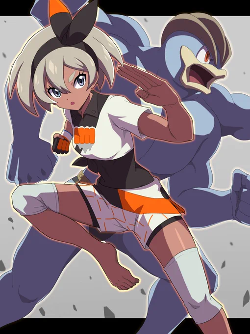 サイトウ(ポケモン剣盾) #pokemonfanart #Bea 