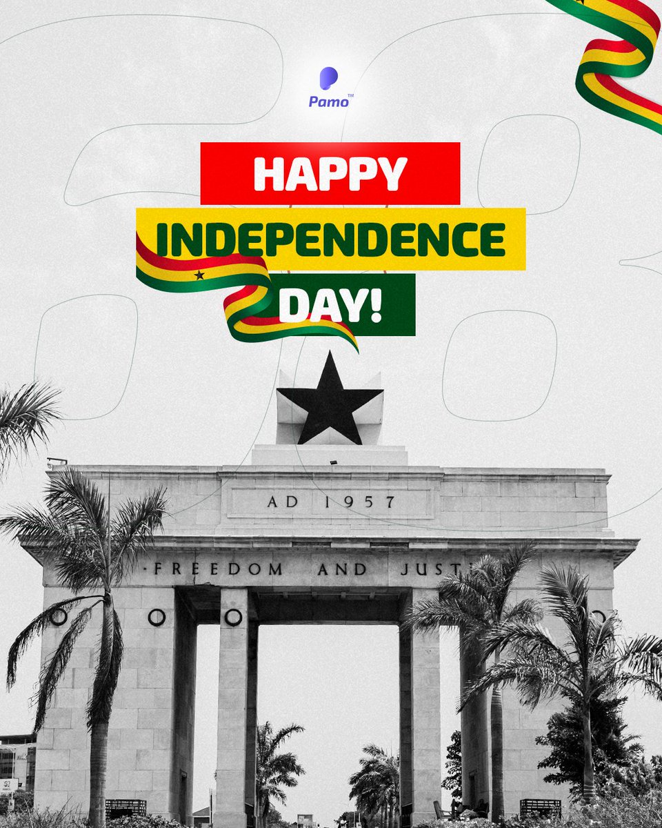 Celebrating 68 years of independence as a nation! 🇬🇭