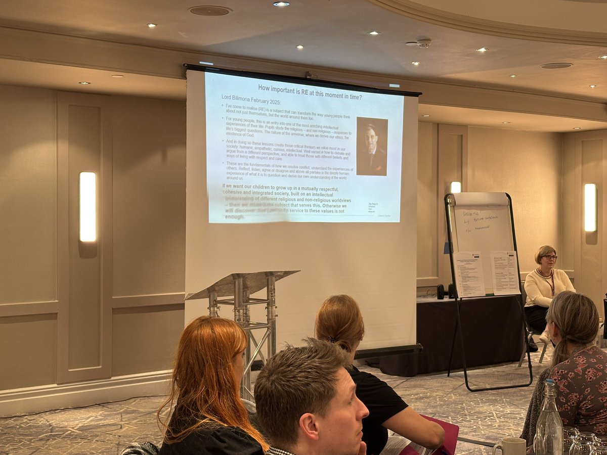 Deborah Weston OBE (@deborahweston) on Twitter photo Lovely start to the Hampshire and Wessex RE Conference with adviser Chris May talking about why the subject is important and quoting <a href="/Lord_Bilimoria/">Lord Karan Bilimoria</a> and the #RE4Work campaign #RE Policy Unit <a href="/NATREupdate/">NATRE</a> <a href="/RECouncil/">Religious Education Council</a> <a href="/ReThinkREnow/">ReThinkRE Campaign</a> 70 teachers present Woo Hoo! Lovely start to the Hampshire and Wessex RE Conference with adviser Chris May talking about why the subject is important and quoting <a href="/Lord_Bilimoria/">Lord Karan Bilimoria</a> and the #RE4Work campaign #RE Policy Unit <a href="/NATREupdate/">NATRE</a> <a href="/RECouncil/">Religious Education Council</a> <a href="/ReThinkREnow/">ReThinkRE Campaign</a> 70 teachers present Woo Hoo!
