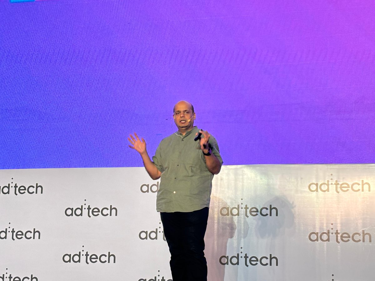 adtechIndia's tweet image. &quot;AI is not just helping us acquire more customers; it&apos;s also helping us streamline marketing communication for them. The idea that AI will take away jobs is just noise.&quot; - Tejas Apte, @Unilever  

#adtechIN #adtech2025