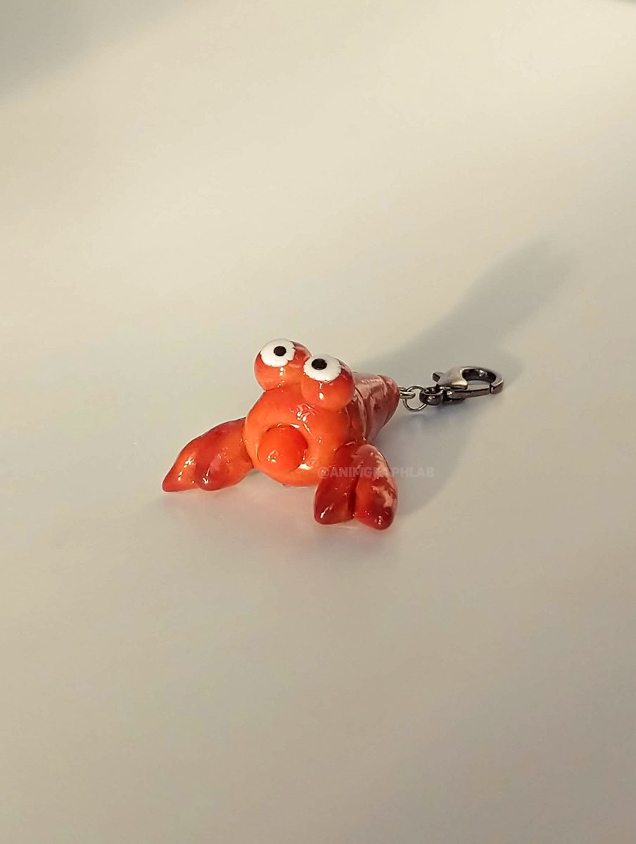 Crab keychain🦀