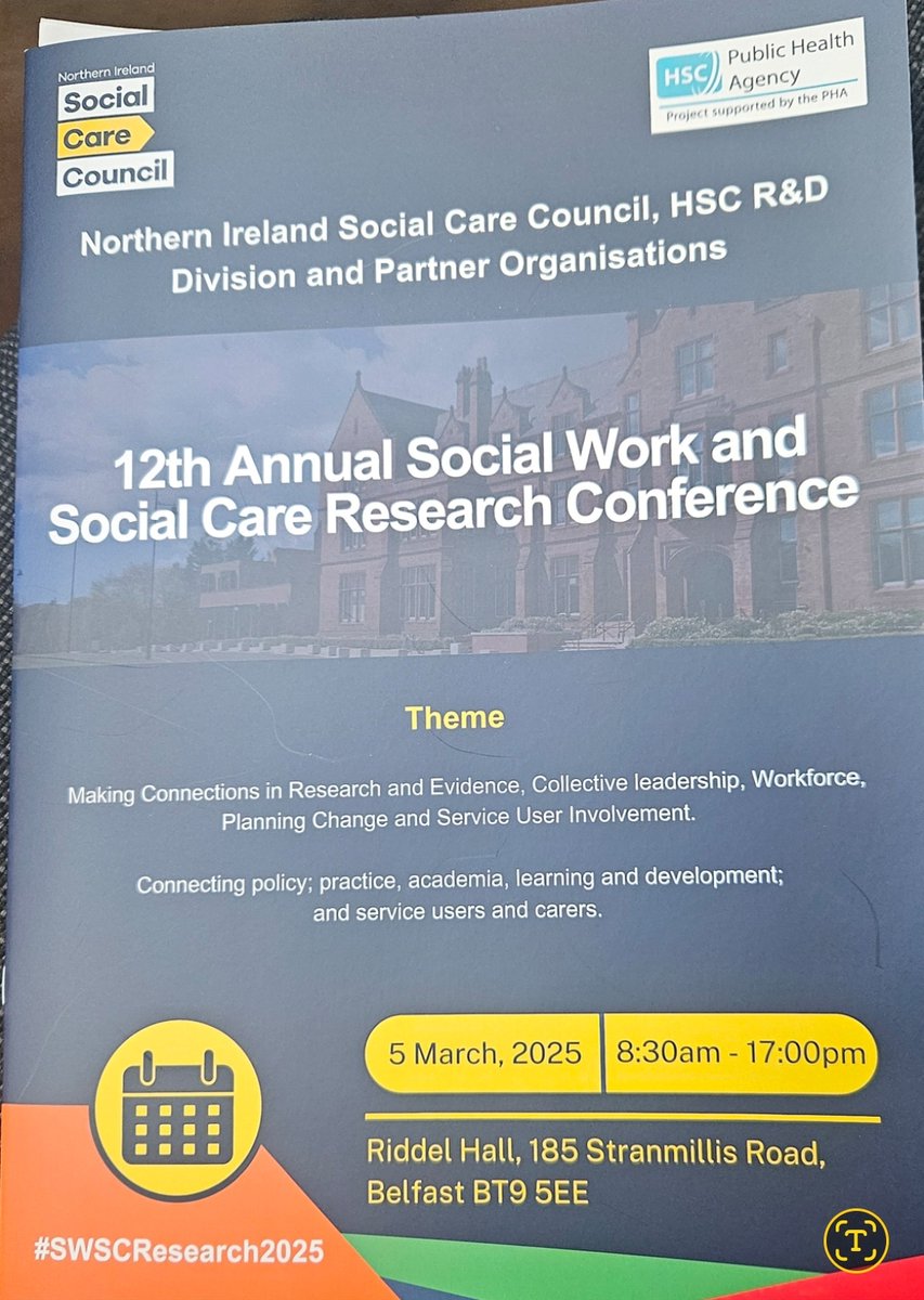 Alzheimer's Society Campaigns (@alzsoccampaigns) on Twitter photo <a href="/AlzSocNIAisling/">Aisling Playford (She/Her)</a> attended the @NISCC Annual Social Work & Social Care Research Conference yesterday!
Highlights included the Singing for the Brain workshop & an inspiring presentation by campaigner Emily Wilson. It was a day full of engaging discussions and innovative insights. <a href="/AlzSocNIAisling/">Aisling Playford (She/Her)</a> attended the @NISCC Annual Social Work & Social Care Research Conference yesterday!
Highlights included the Singing for the Brain workshop & an inspiring presentation by campaigner Emily Wilson. It was a day full of engaging discussions and innovative insights.