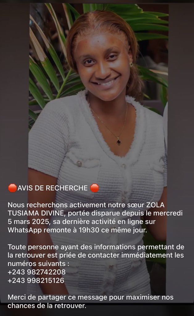 🛑Aidez-nous à la retrouver 🙏🏽