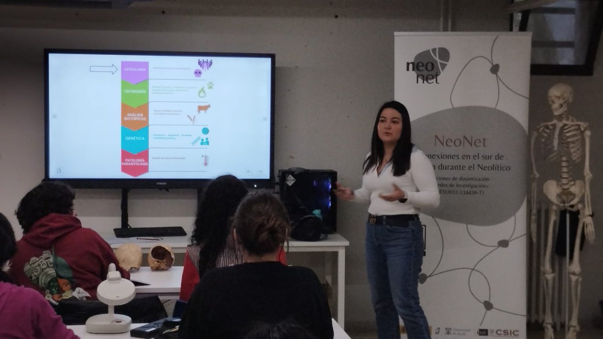 PrehistoriaUAH's tweet image. Segunda sesión del Curso de formación en investigación y divulgación científica: bioarqueología y arqueología funeraria ☠️🌿🌱 #NeoNet @neomiscellany @Iarcadia_uva @durius_uva @md_zb #soniadiaznavarro