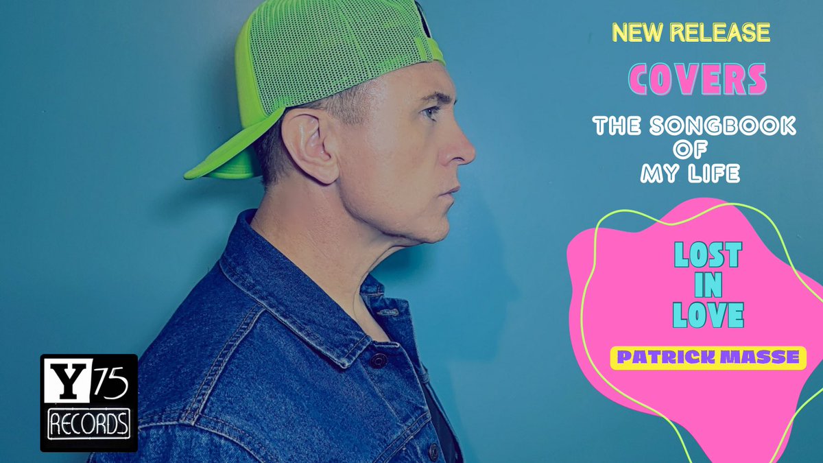 The new single from Patrick Masse “LOST IN LOVE” from “COVERS-The Songbook of my Life” available now at your favourite streaming platform. Released by Y75 Records INC. patrickmasse.hearnow.com