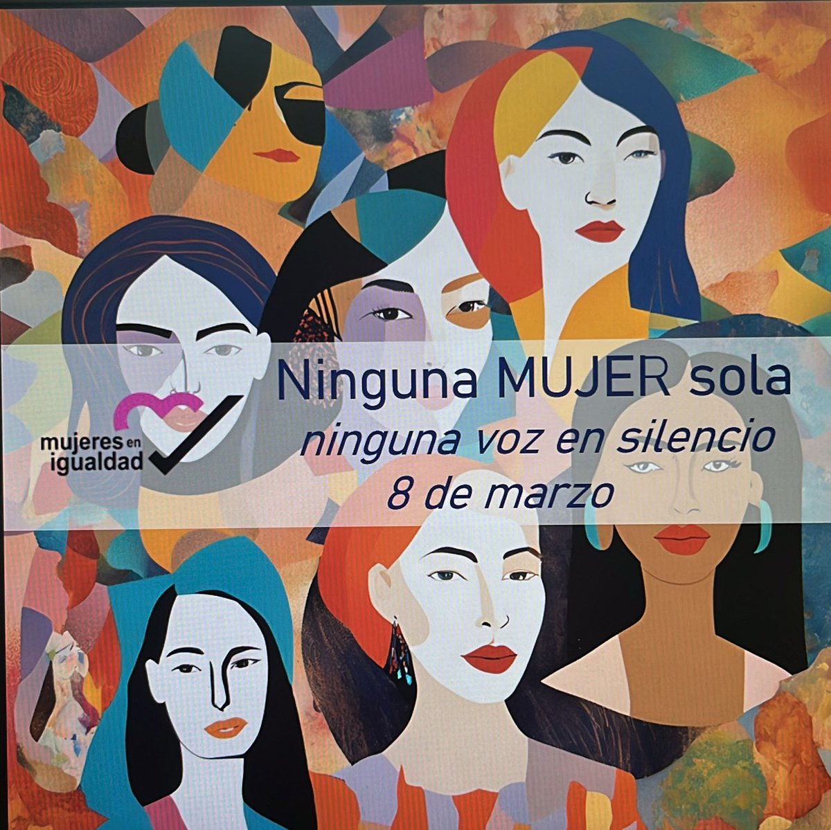 NINGUNA MUJER SOLA,
NINGUNA VOZ EN SILENCIO 

#8M2025