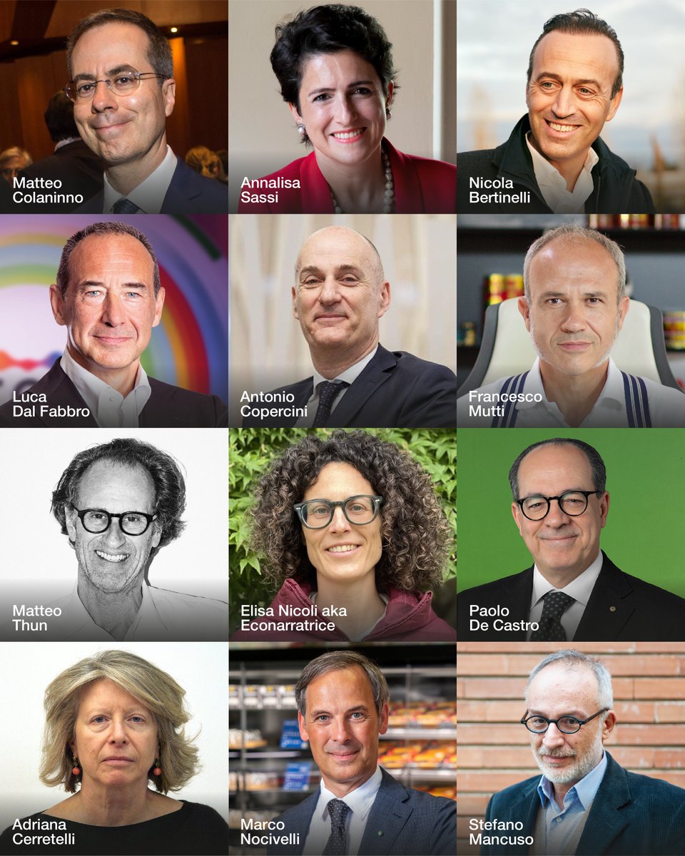 🟢 DAL 28 AL 30 MARZO TORNA A PARMA IL #GREENECONOMYFESTIVAL: "La via pragmatica alla sostenibilità" - cioè come ridurre le emissioni di CO₂ evitando approcci ideologici - è il tema della nuova edizione!
👉 Relatori, appuntamenti e dettagli: greeneconomyfestival.it