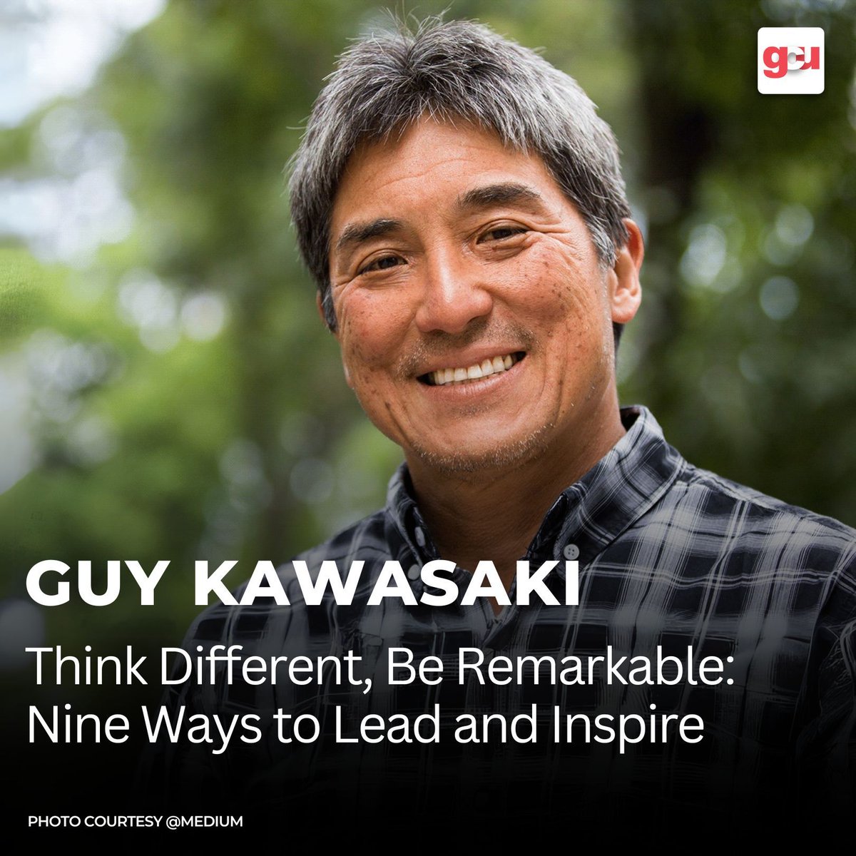 🚀 Good leaders manage—remarkable leaders inspire.

In Think Different, Be Remarkable, Guy Kawasaki shares 9 ways to lead with purpose &amp; bold ideas. Ready to lead &amp; inspire?

🔗 genconnectu.com/course/think-d…

#Leadership #genconnectU