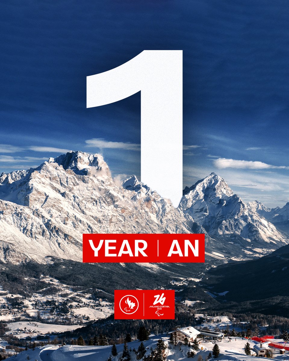 Équipe paralympique canadienne (@cdnparalympique) on Twitter photo Plus qu’un an! La route vers Milano Cortina 2026 commence maintenant. Prêts, Canada ? 🇨🇦
#LaGrandeurNousGuide #MilanoCortina2026 <a href="/milanocortina26/">Milano Cortina 2026</a> #Paralympics <a href="/Paralympics/">Paralympic Games</a> #ParalympicSport Plus qu’un an! La route vers Milano Cortina 2026 commence maintenant. Prêts, Canada ? 🇨🇦
#LaGrandeurNousGuide #MilanoCortina2026 <a href="/milanocortina26/">Milano Cortina 2026</a> #Paralympics <a href="/Paralympics/">Paralympic Games</a> #ParalympicSport