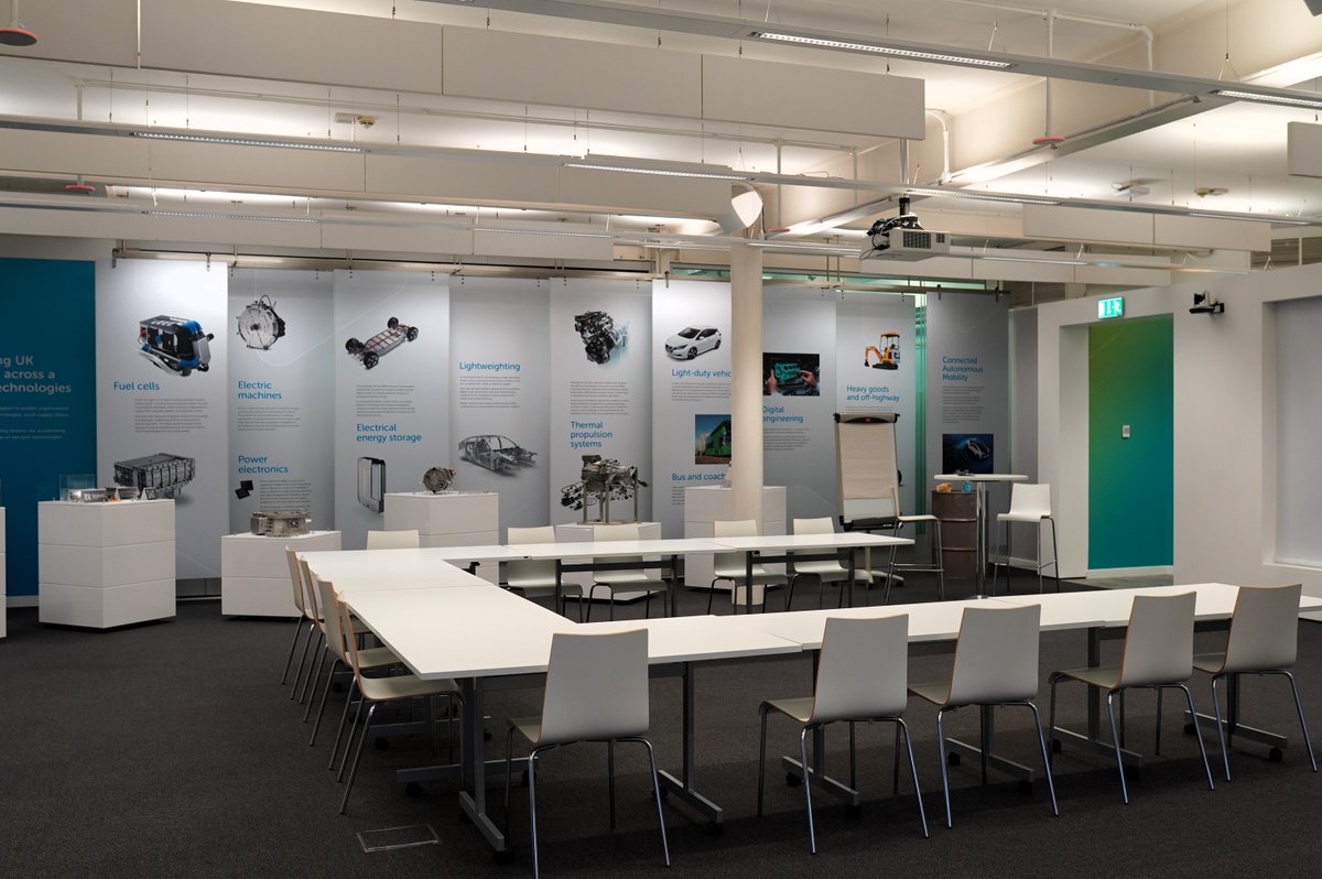 Did you know that the National Propulsion Showcase is our own in-house event venue?

👉 We are proud to offer this space for free, providing it benefits the low carbon automotive innovation agenda.

✏️ Get in touch with us to find out more: okt.to/YtRSzy