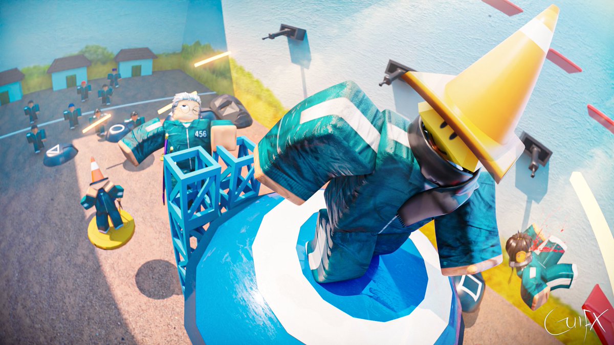 Commission for a brand new game, Tower Of Squid Game 🚦☠️

Try Tower Of Squid Game here 👇
roblox.com/games/71372535…

Likes And Retweets Are Really appreciated!
#Roblox #RobloxGFX #robloxart #RobloxDev #RobloxDevs