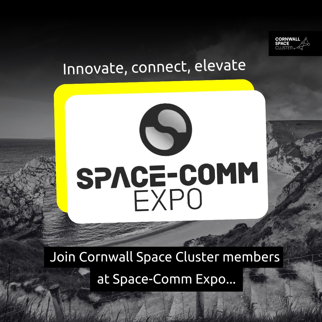 Cornwall Space Cluster (@cwlspacecluster) on Twitter photo 📢 Cornwall is coming to Space-Comm Expo!
Join us on 11-12 March at @ExCeLLondon to meet the innovators shaping the future of space, including <a href="/SpaceCornwall/">Spaceport Cornwall</a> <a href="/goonhillyorg/">Goonhilly</a> <a href="/AvantiComms/">AvantiCommunications</a> <a href="/sling_shot_aero/">Slingshot Aerospace</a> & more!
📍 Stand E33
#CornwallSpaceCluster #SpaceCommExpo #SpaceInnovation 📢 Cornwall is coming to Space-Comm Expo!
Join us on 11-12 March at @ExCeLLondon to meet the innovators shaping the future of space, including <a href="/SpaceCornwall/">Spaceport Cornwall</a> <a href="/goonhillyorg/">Goonhilly</a> <a href="/AvantiComms/">AvantiCommunications</a> <a href="/sling_shot_aero/">Slingshot Aerospace</a> & more!
📍 Stand E33
#CornwallSpaceCluster #SpaceCommExpo #SpaceInnovation