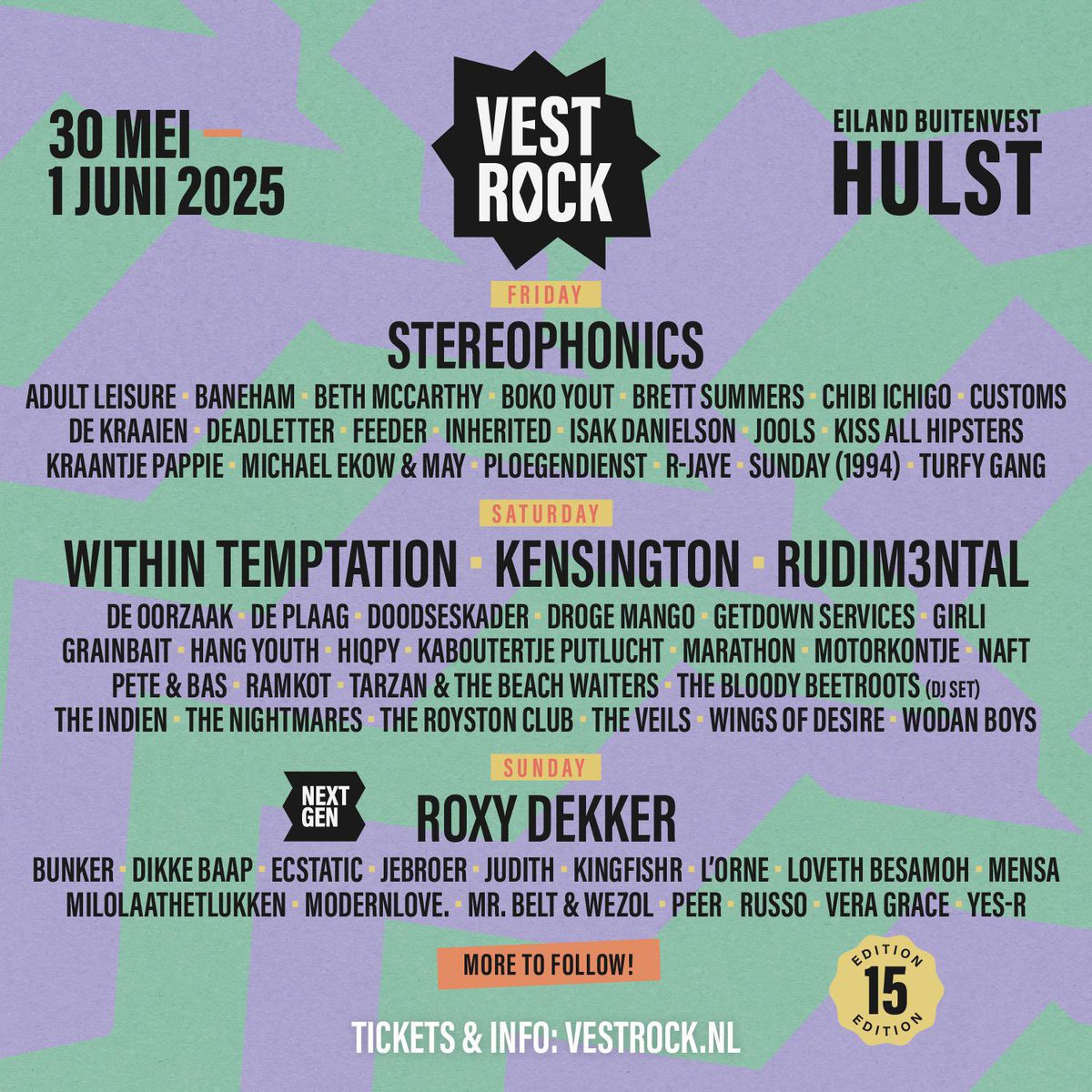 FESTIVAL ANNOUNCEMENT! 🇳🇱 

We are thrilled to announce we will be playing in Holland for the first time this May as part of the <a href="/VESTROCK/">VESTROCK</a> festival in Hulst, Netherlands on the 31st of May 2025.

Tickets available NOW! 🖤🩵

linktr.ee/TheNightmares