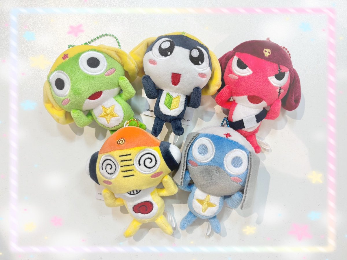 ケロロ軍曹 むにゅぐるみマスコット ほっぺぎゅ〜｜むにゅぐるみ