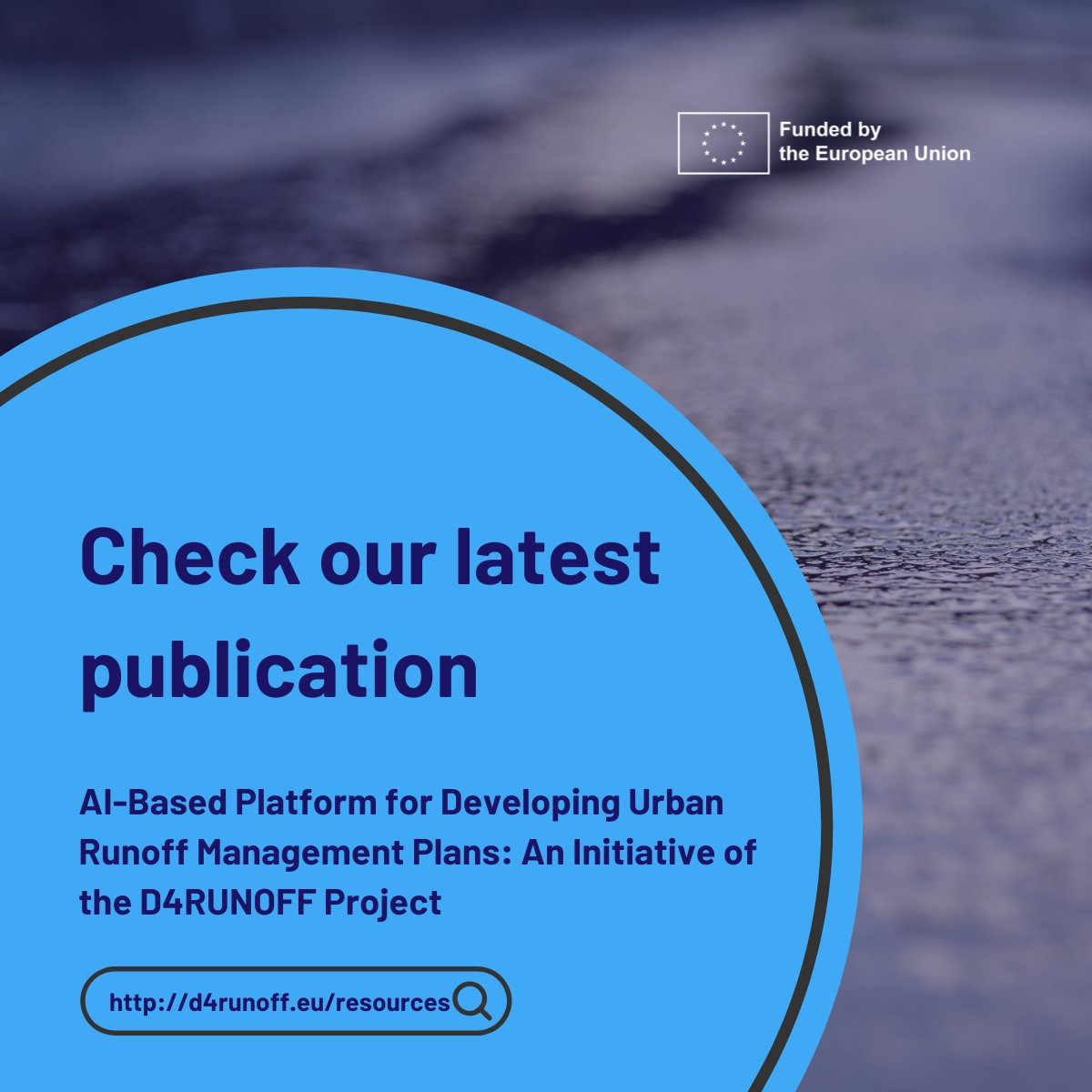 D4RUNOFF project (@d4runoff) on Twitter photo 📣📃 New Publication Alert! Our latest paper on the <a href="/PlataformaAgua/">Plataforma Tecnológica Española del Agua</a> is live! 🔍Discover how D4RUNOFF leverages #AI for innovative, data-driven #UrbanRunoff management and supports #NBS for sustainable #UrbanPlanning
Read the report in Spanish 🔗ptea.es/wp-content/upl… 📣📃 New Publication Alert! Our latest paper on the <a href="/PlataformaAgua/">Plataforma Tecnológica Española del Agua</a> is live! 🔍Discover how D4RUNOFF leverages #AI for innovative, data-driven #UrbanRunoff management and supports #NBS for sustainable #UrbanPlanning
Read the report in Spanish 🔗ptea.es/wp-content/upl…