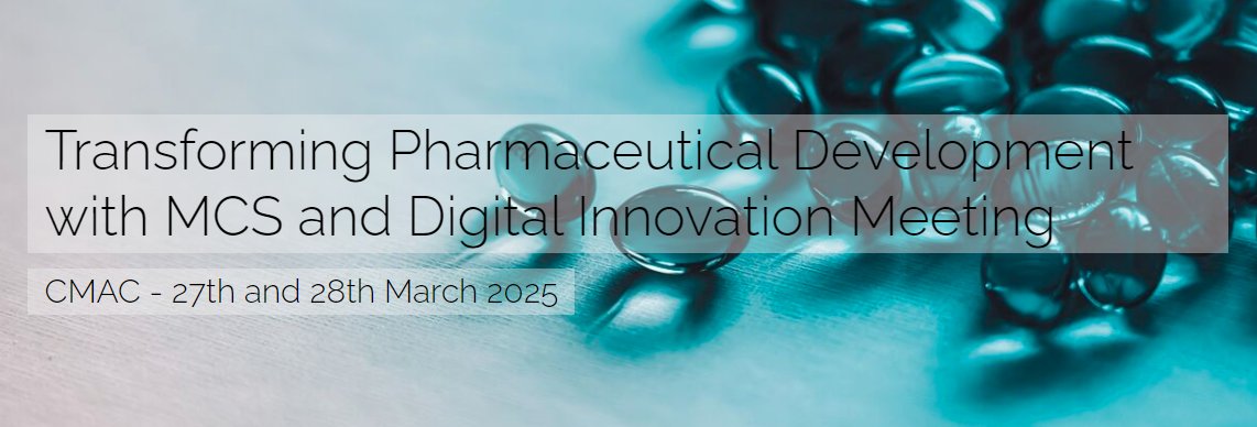 EXTENDED REGISTRATION for the Transforming Pharmaceutical Development with MCS Plus and Digital Innovation Meeting 2025. Registration now extended to Sunday 9 March 2025. (apsgb.co.uk/20250327-aps-m…)