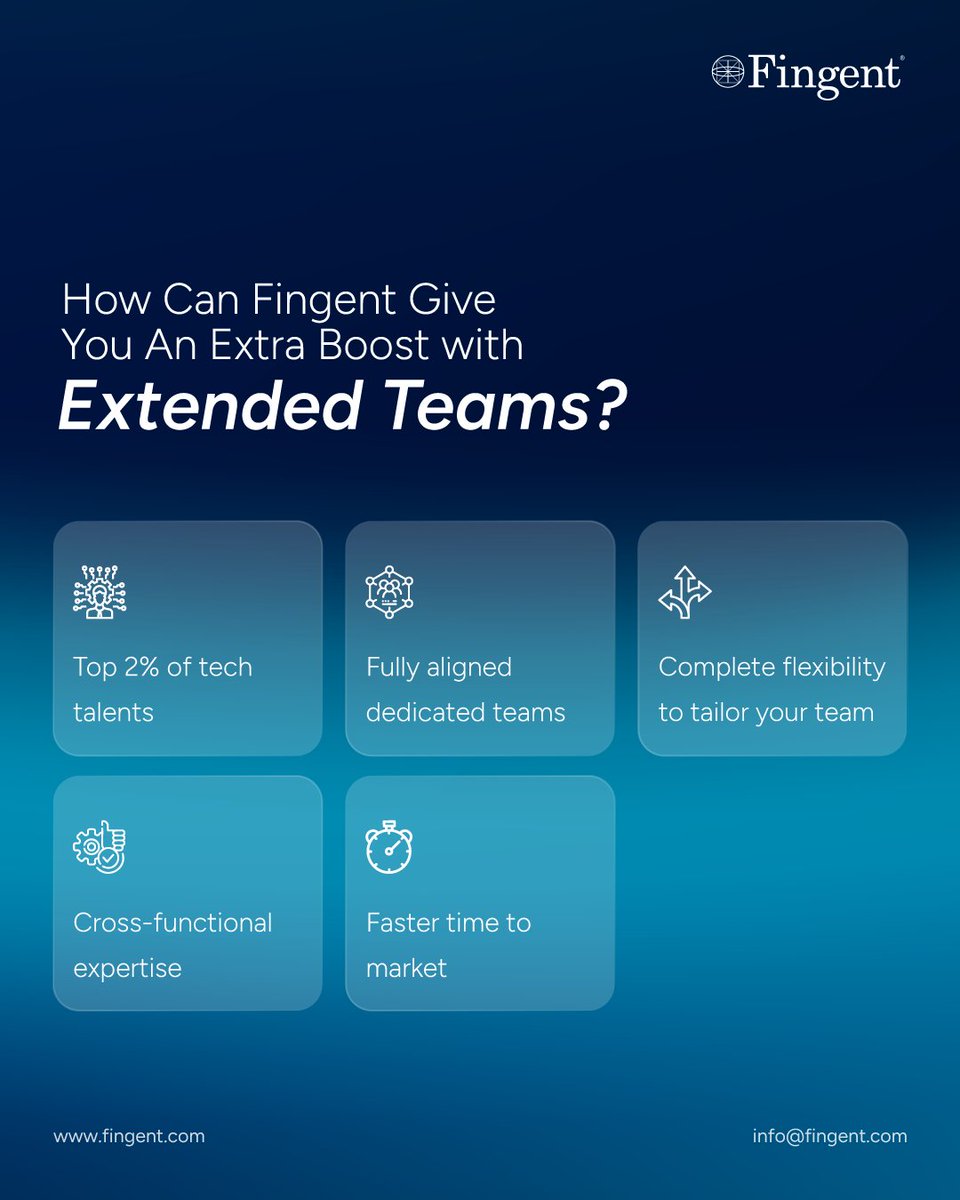 Fingent's tweet image. Discover how an Offshore Development Center can transform your business! Eliminate talent shortages, bypass recruitment hassles, and scale your team effortlessly. Explore how Fingent’s extended teams can make a difference.

fingent.com/offshore-devel…

#OffshoreDevelopment #Fingent