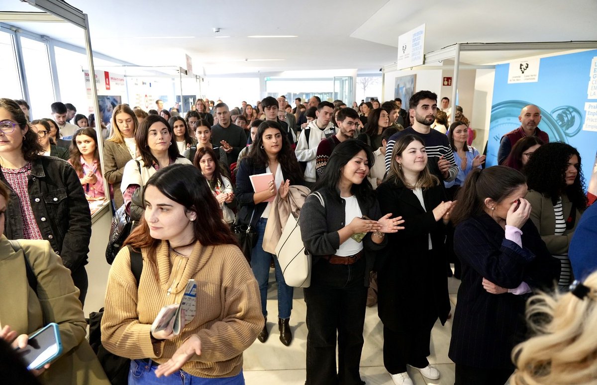 Talentu gaztea bilatzen duten enpresekin aurrez aurreko hartu-emana izan dute <a href="/upvehu/">UPV/EHU</a>-ko 1.000 ikaslek
ehu.eus/eu/web/campusa…