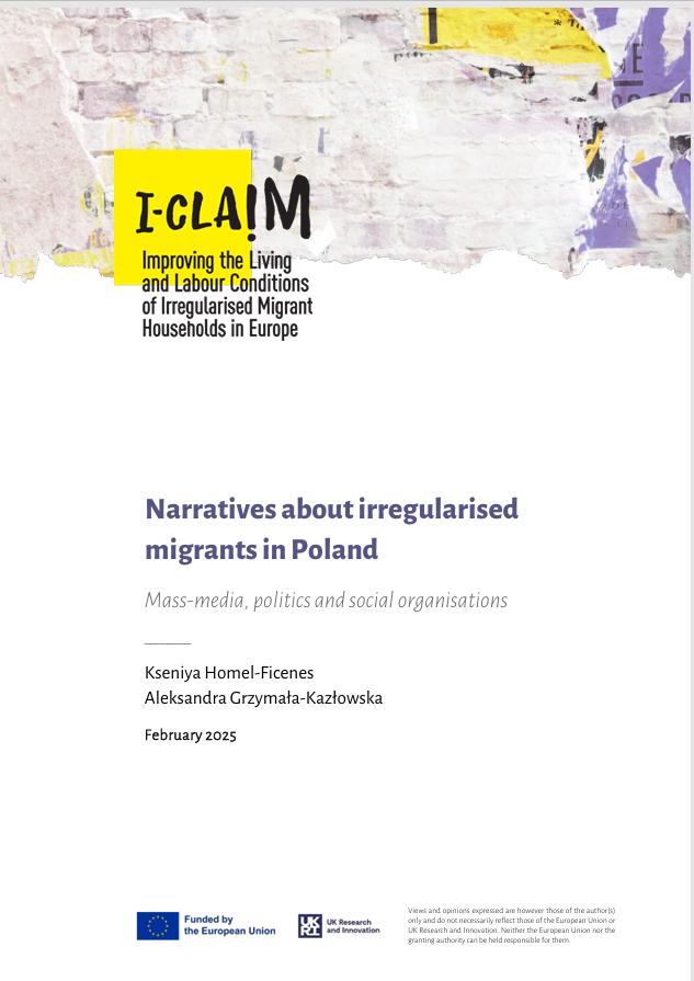 How do politicians, media and NGOs in Poland speak about migrants? Check out this new report by <a href="/Kazlowskaa/">Aleksandra Kazlowska</a> and #KseniyaHomelFicenes from the <a href="/iclaimeu/">I-CLAIM</a> project

i-claim.eu/project/narrat…