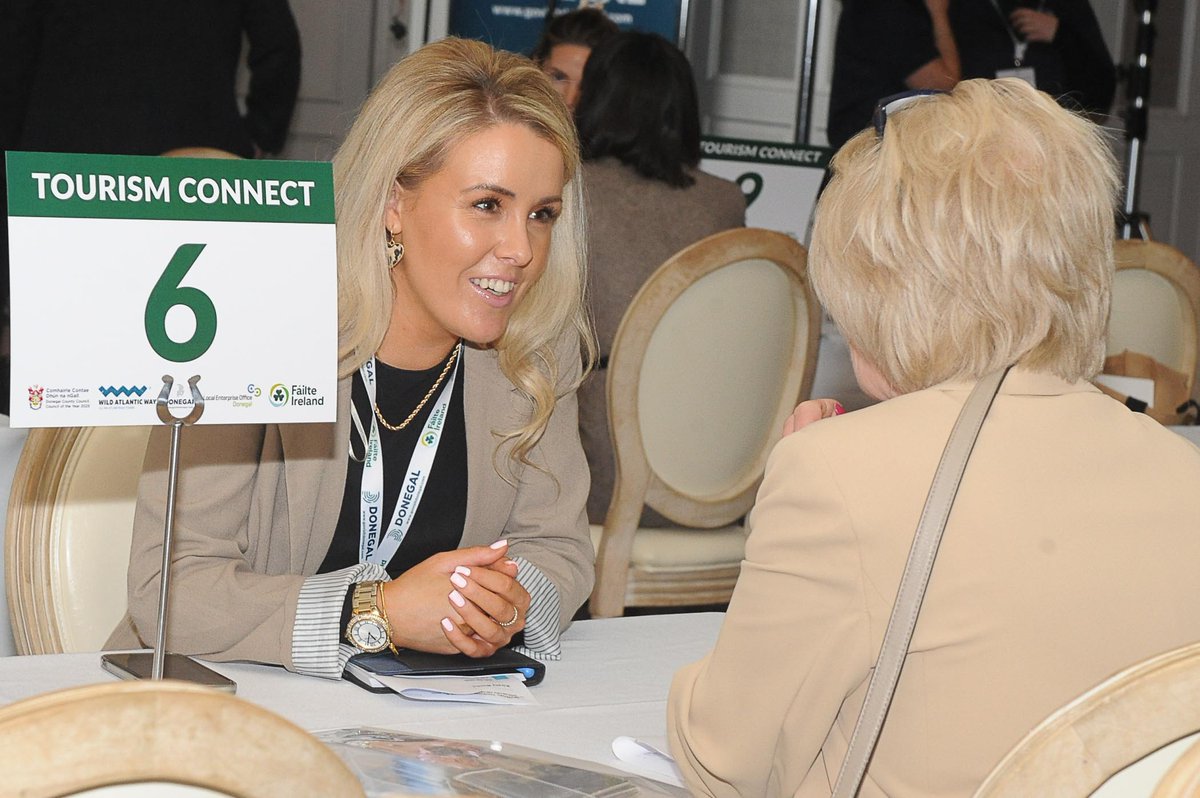 Over 100 Donegal tourism businesses attended the inaugural Donegal Connect event in the <a href="/MountErrigal/">Mount Errigal Hotel</a> this week, in collaboration with Fáilte Ireland, <a href="/donegalcouncil/">Donegal County Council</a> and <a href="/govisitdonegal/">Donegal Tourism</a>, with special host broadcaster and journalist Richard Curran.

The Donegal Connect event aims