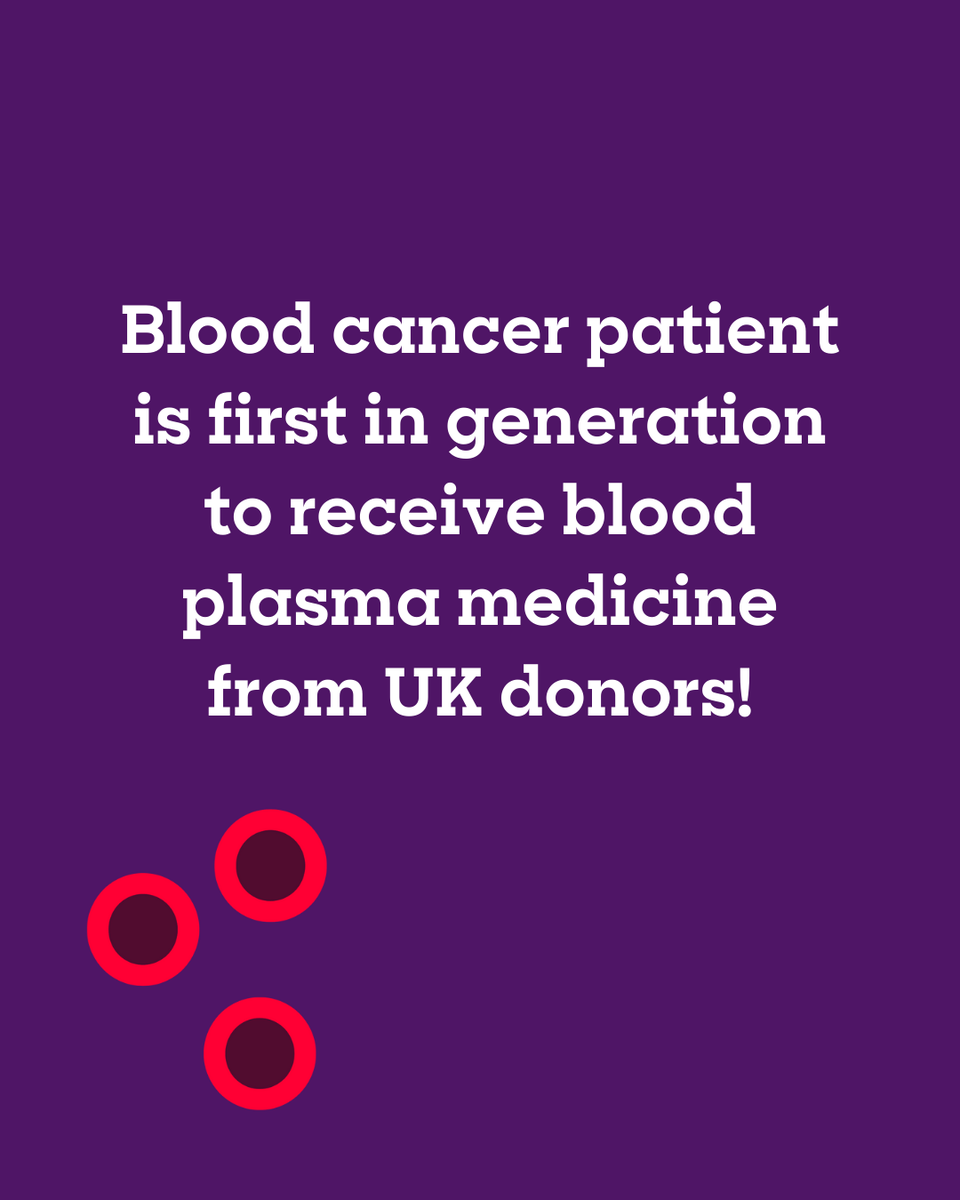 Today the government has announced that the first NHS patients in a generation have started receiving life-saving plasma from UK donors 🩸

Full story:  bit.ly/3Dx67bM