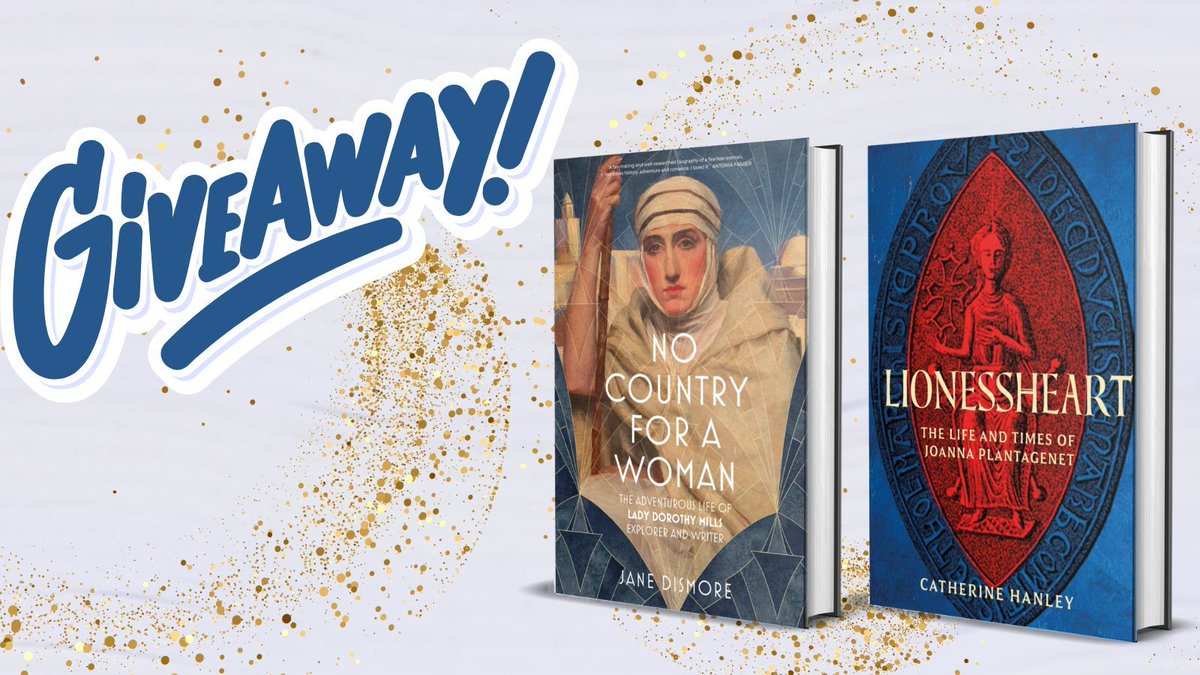 📣 GIVEAWAY ALERT 📣 

To celebrate #WorldBookDay and #WomensHistoryMonth, we're giving away free copies of 'No Country for a Woman' and 'Lionessheart' 📚 🎉 

To enter like and repost! UK entrants only, #giveaway ends March 13th! 
<a href="/JaneDismore/">Jane Dismore</a> #giveawayalert #womeninhistory #IWD