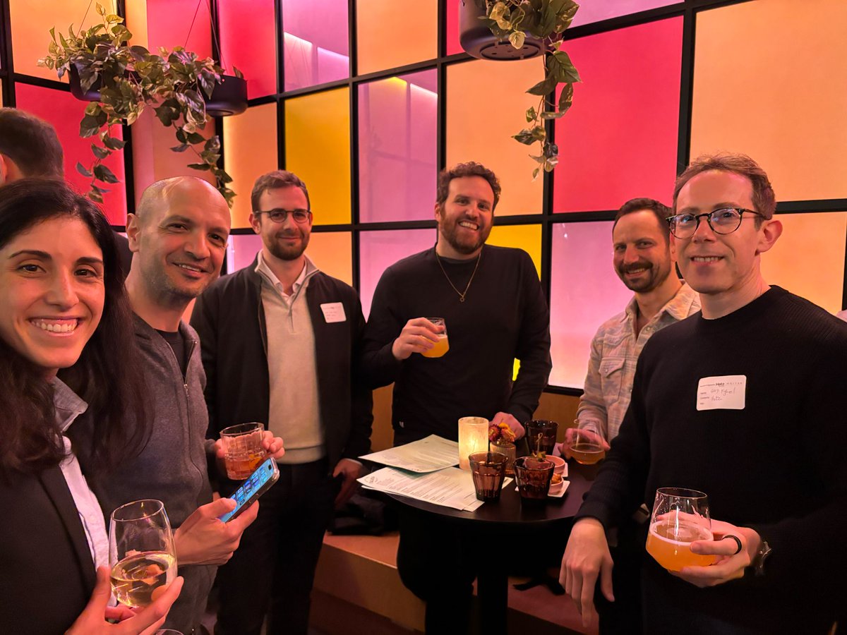 Hetz Ventures (@hetzventures) on Twitter photo 🗽 🇮🇱 No one knows how to happy hour like Israelis in NYC!
That was clear last night at the Hetz - Work-Bench - Meitar | Law Offices meetup celebrating the local Israeli founder community.
Thanks <a href="/fendien/">Jonathan Lehr</a>, Work-Bench and <a href="/Meitar_Law/">Meitar_Law</a>! See you back on the east coast soon 🗽 🇮🇱 No one knows how to happy hour like Israelis in NYC!
That was clear last night at the Hetz - Work-Bench - Meitar | Law Offices meetup celebrating the local Israeli founder community.
Thanks <a href="/fendien/">Jonathan Lehr</a>, Work-Bench and <a href="/Meitar_Law/">Meitar_Law</a>! See you back on the east coast soon