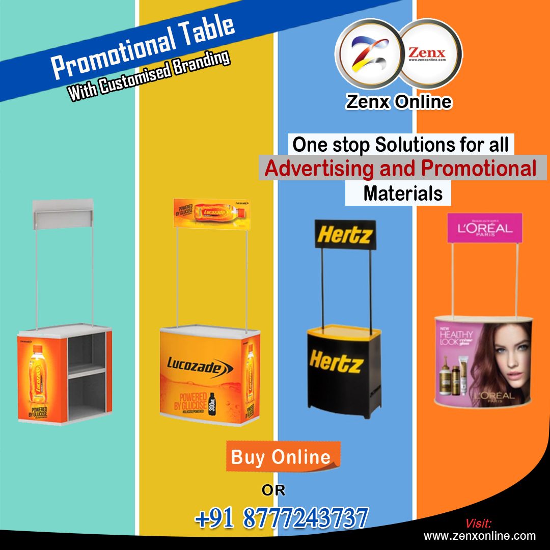 Zenxonline's tweet image. &quot;Display Your Success - Engage, Impress, &amp;amp; Promote – All in One Place&quot;
.
Promotional Table
.
.
For details: 91 8777243737
.
.
#promotionaltable #promotionalproducts #promotionaltables #zenxproducts #zenxonlineindia
#zenxindia #zenxinfosystem #zenxonline #zenxpromotionalmaterials