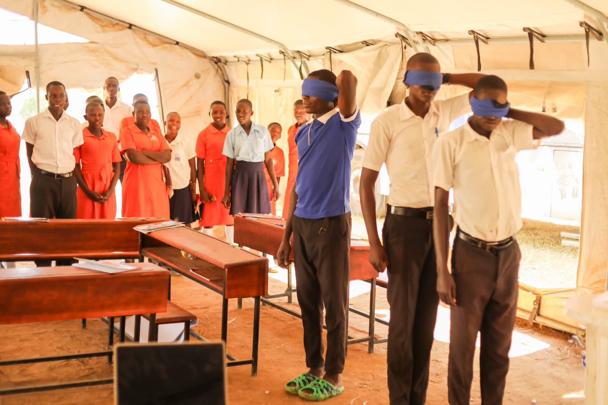 Through a thoughtful exercise students are getting to understand that active listening helps people understand different perspectives and engage in meaningful conversations and that good governance and leadership ensures accountability and fairness, not just in government but in