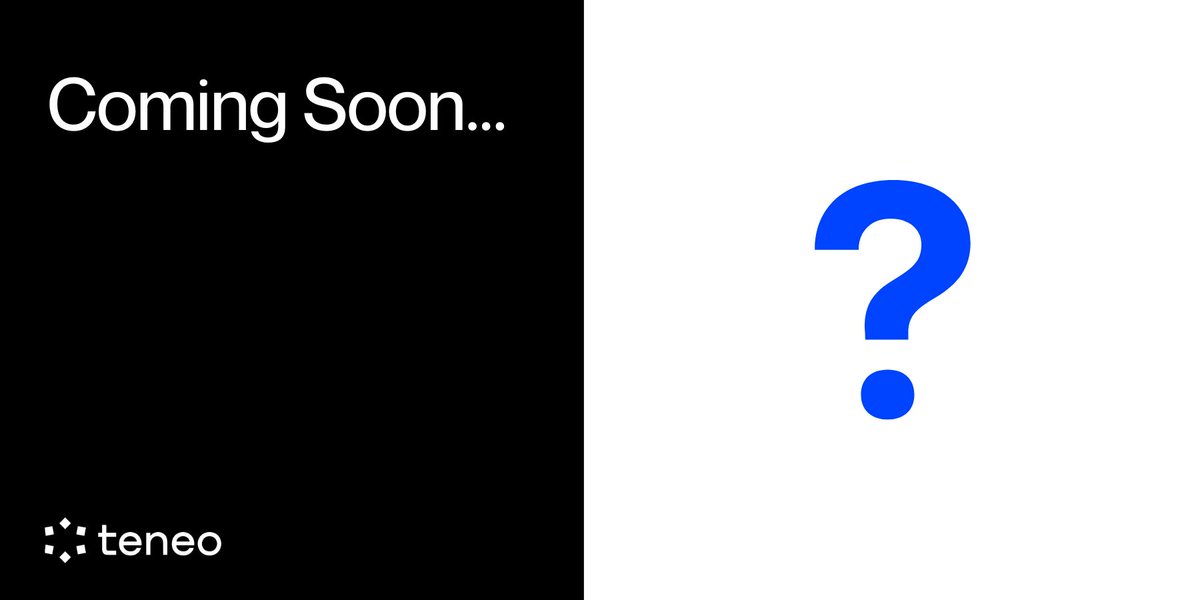 teneo_protocol's tweet image. A new way to get involved with Teneo is on the way.
𝗧𝗵𝗶𝗻𝗸 𝘆𝗼𝘂 𝗰𝗮𝗻 𝗴𝘂𝗲𝘀𝘀 𝘄𝗵𝗮𝘁 𝗶𝘁 𝗶𝘀?

#LearnAboutTeneo