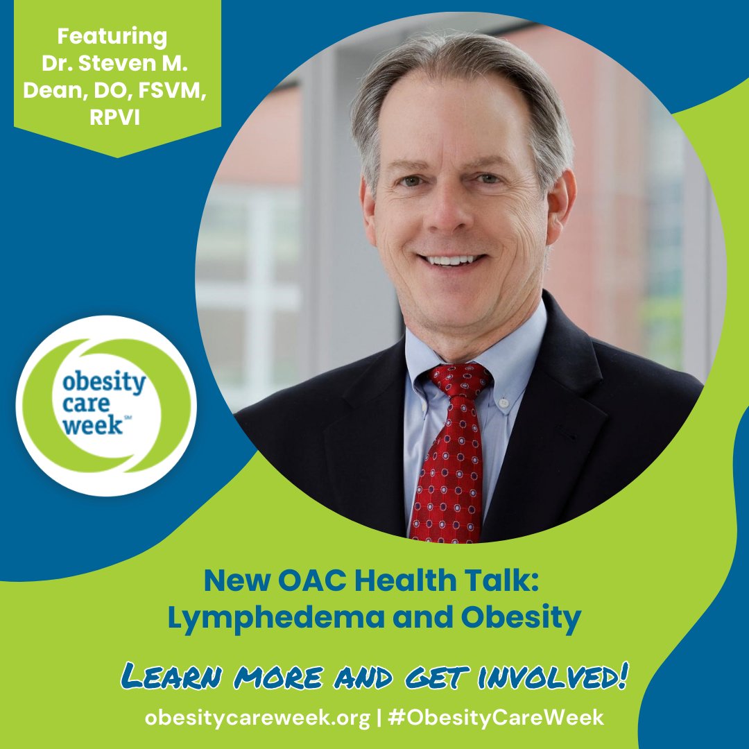 Lymphedema and obesity are often interconnected, yet many don’t fully understand the relationship between them. Dr. Steven M. Dean, DO, FSVM, RPVI breaks it all down, offering practical information for those managing lymphedema &amp; obesity.

Watch here: youtube.com/watch?v=bE9wxz…
