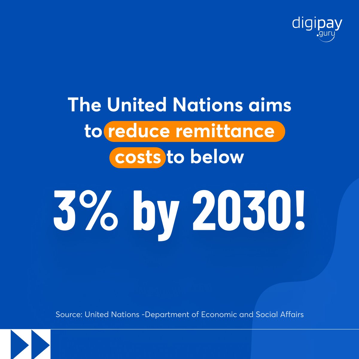 The UN aims to cut remittance costs to below 3% by 2030. At DigiPay.Guru, we empower businesses to slash fees with fast, secure, and affordable cross-border payment solutions. 

Let’s make global money transfers simpler and fairer—starting now.

shorturl.at/FSTcw