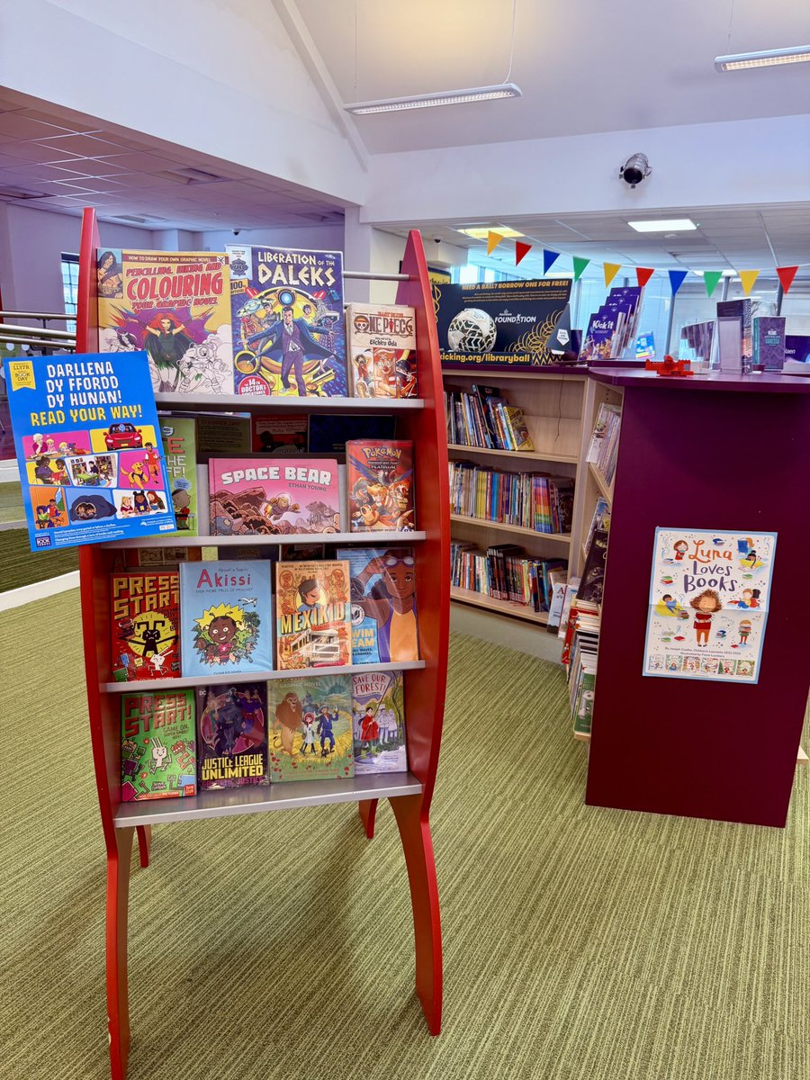 Diwrnod y Llyfr Hapus - Darllena Dy Ffordd Dy Hunan! 

Happy World Book Day - Read your way! 

#DiwrnodYLlyfr #WorldBookDay

📚✨