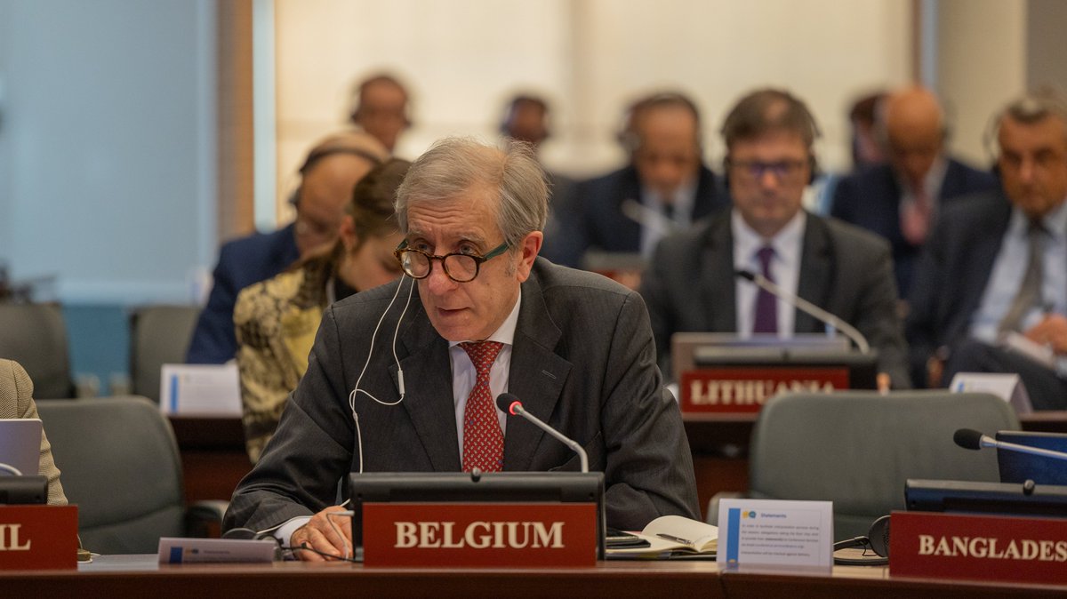 During this week's #EC108 at the <a href="/OPCW/">OPCW</a>, the Permanent Representation of Belgium 🇧🇪 actively engages with the ever-pressing threat of the use of chemical weapons worldwide as a member of the Council.
#BE4Multilateralism