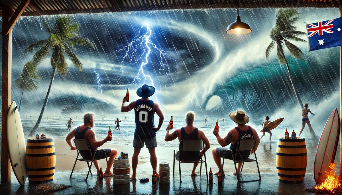 Sums it up!

#CycloneAlfred