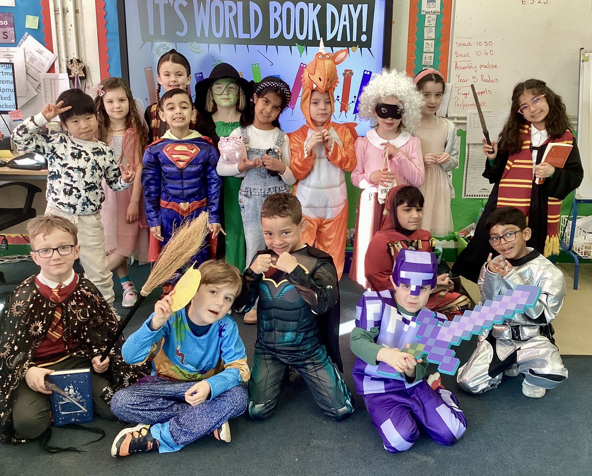 whcps's tweet photo. Happy World Book Day from 2ML! #whcyear2 #whcreading 📕 https://t.co/W8zXPZI72c
